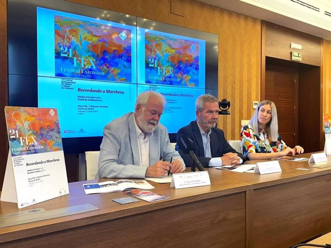 Presentación del espectáculo flamenco homenaje a Marchena dentro del FEX que acogerá el Puerto de Motril (PUERTO DE MOTRIL)