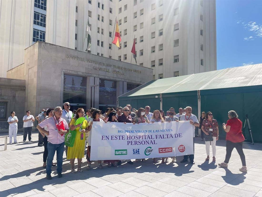 Imagen de archivo de una concentración (CCOO)