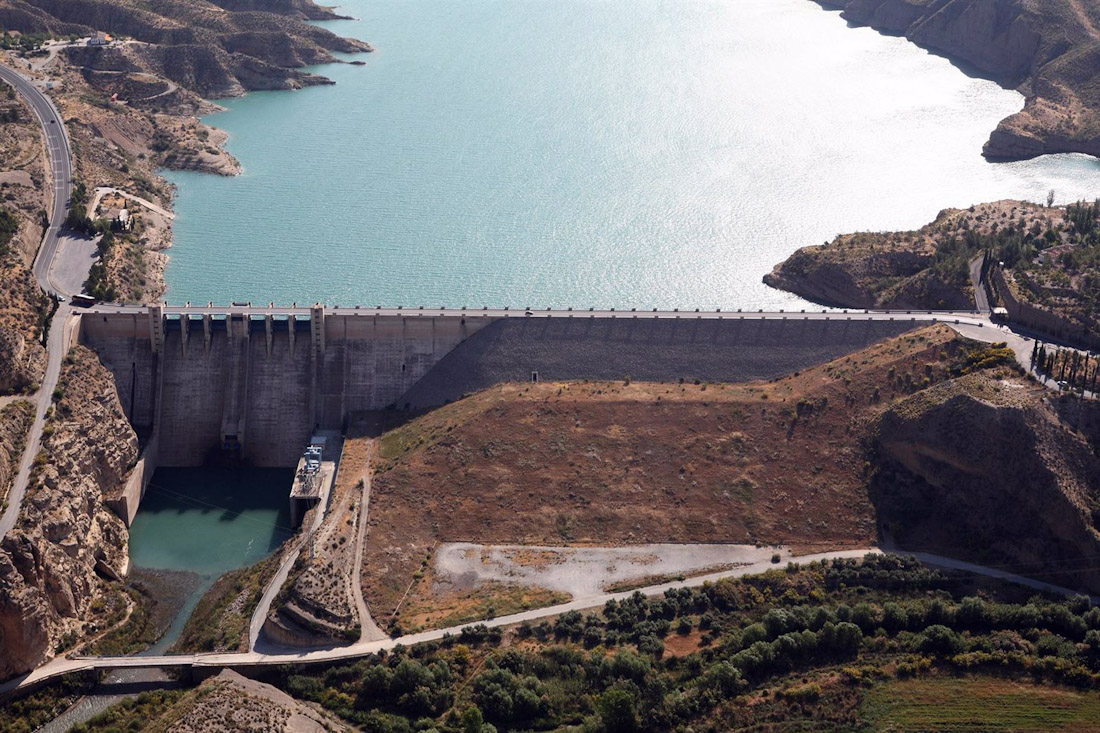 Embalse de Negratín, en imagen de archivo (CHG)