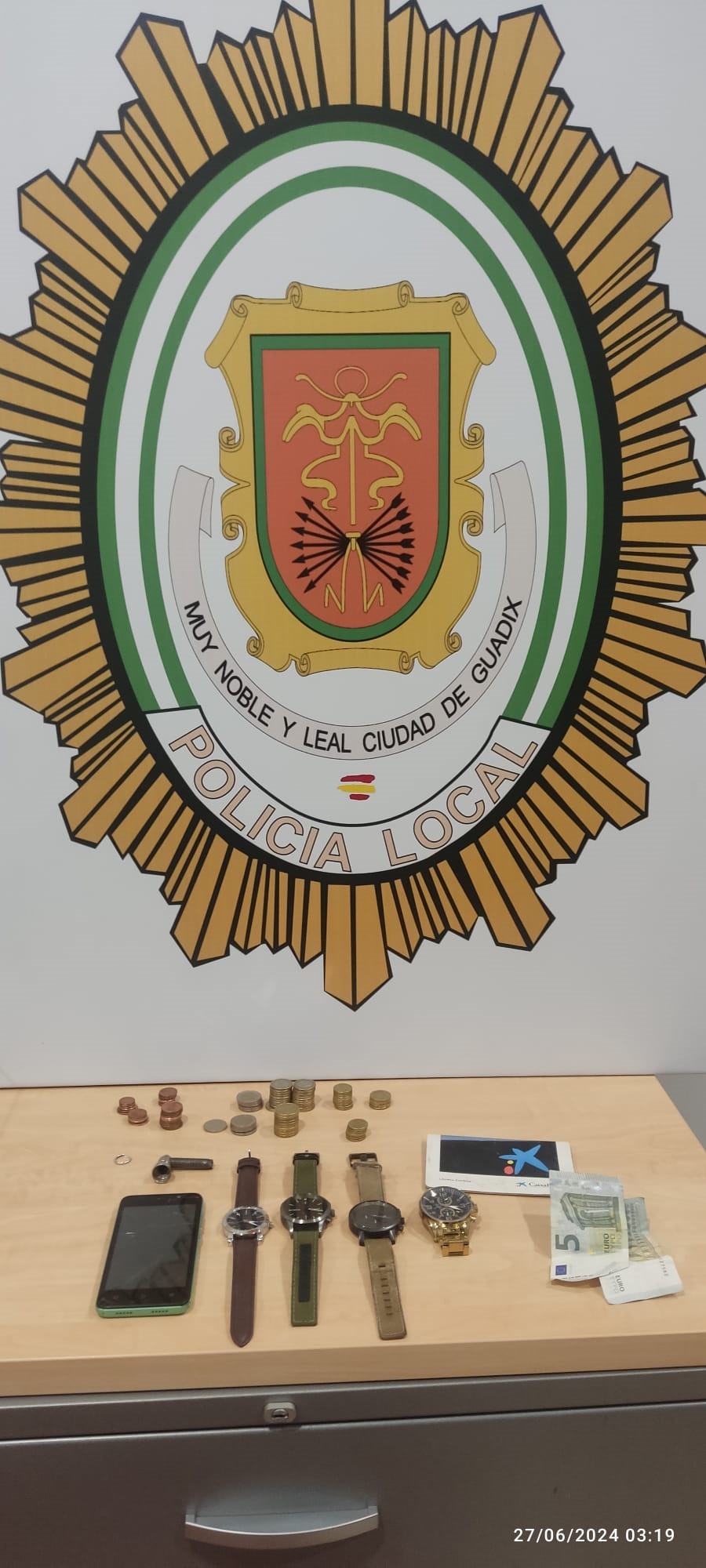 Efectos intervenidos (AYTO. GUADIX)