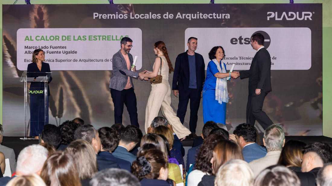 Entrega de los premios (PLADUR)