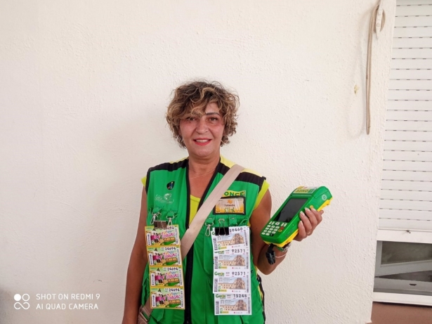 La vendedora de la Yolanda Guerrero reparte 350.000 euros en Alhendín (ONCE)