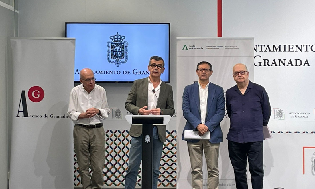 Presentación de `Poesía en el Jardín` (AYTO. GRANADA)