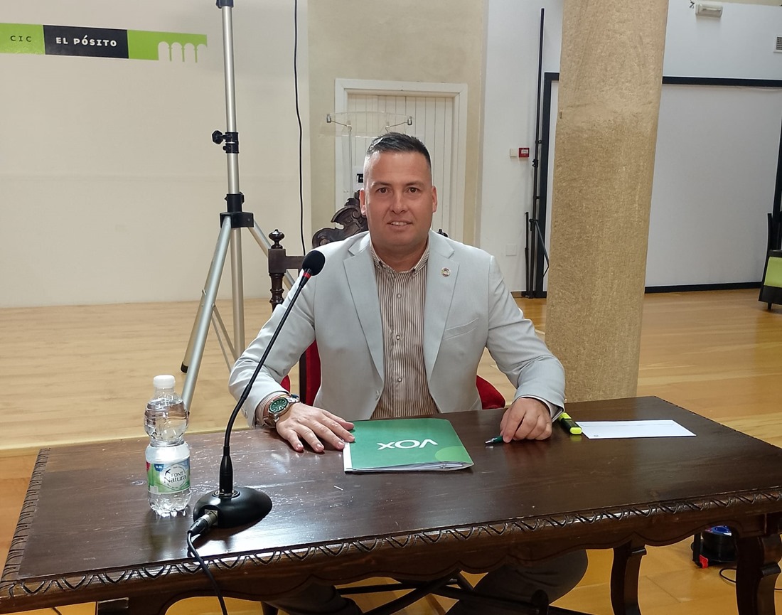 Jesús Lobato, portavoz de VOX en el Consistorio de Loja (VOX)