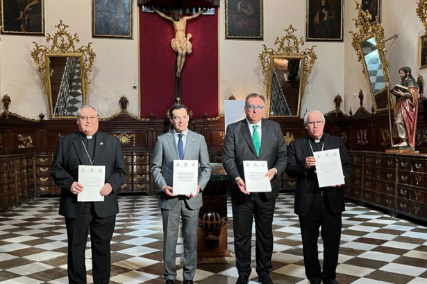 Firma del convenio (ARCHIDIÓCESIS)