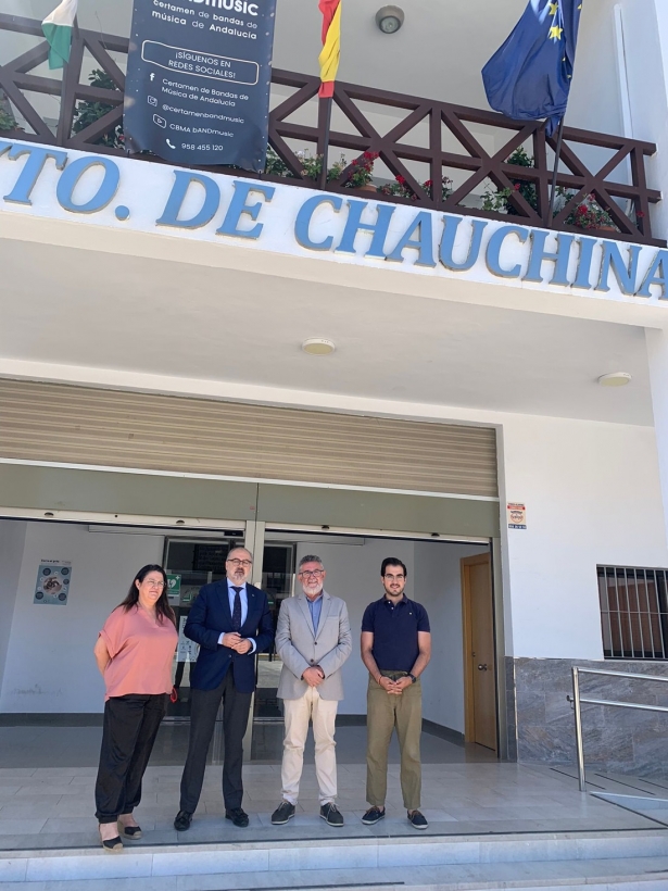 Imagen de la visita a Chauchina (JUNTA)