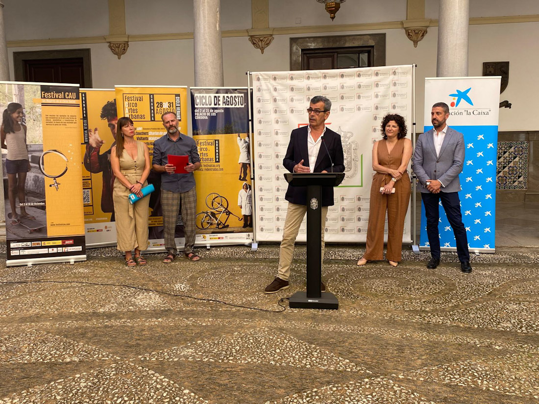 Presentación de la X edición del Festival CAU (AYTO. GRANADA)