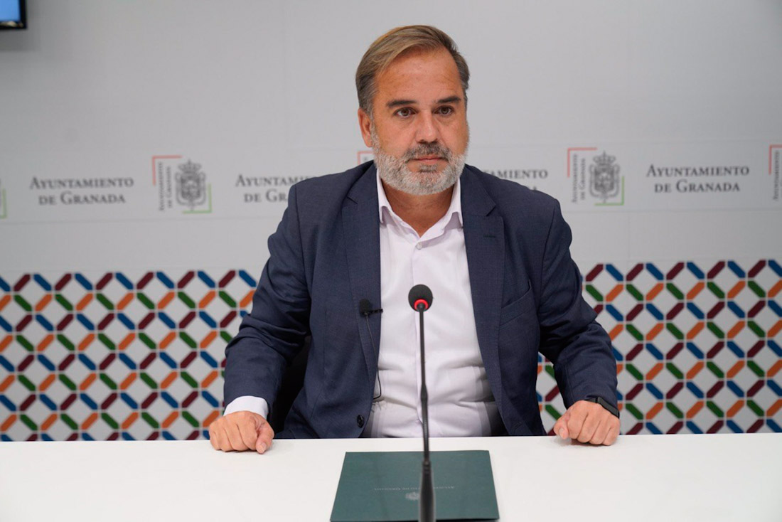 El concejal del PSOE en Granada Jacobo Calvo, en imagen de archivo (PSOE)