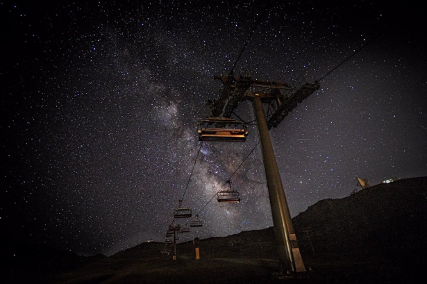 Observación de perseidas en Sierra Nevada (CETURSA SIERRA NEVADA)