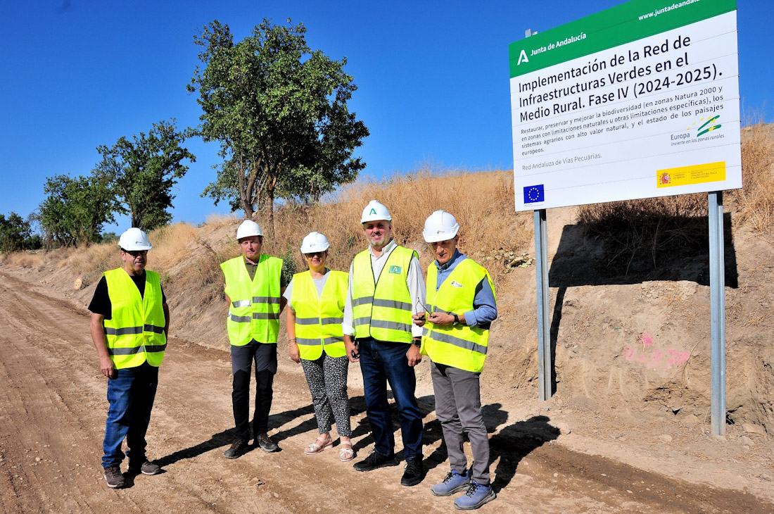 Visita a la vía pecuaria (JUNTA)