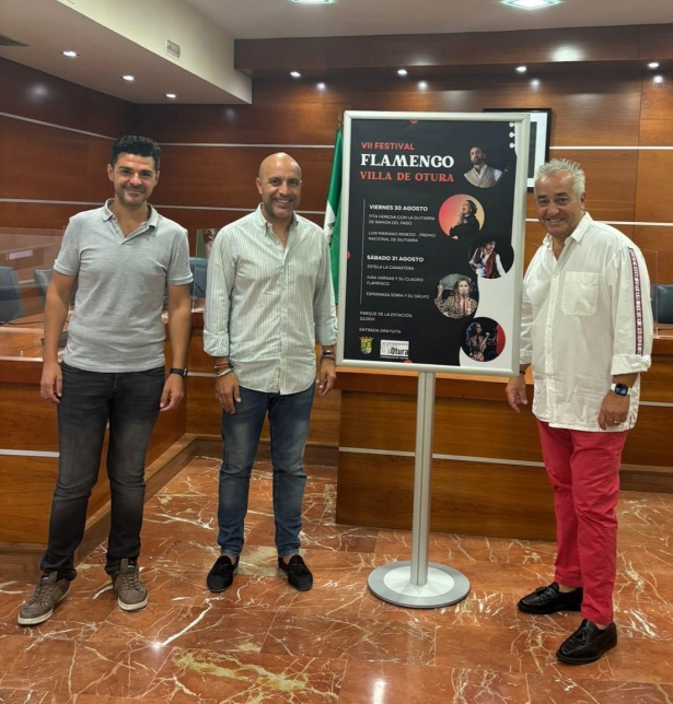 Presentación del festival flamenco (AYTO. OTURA)