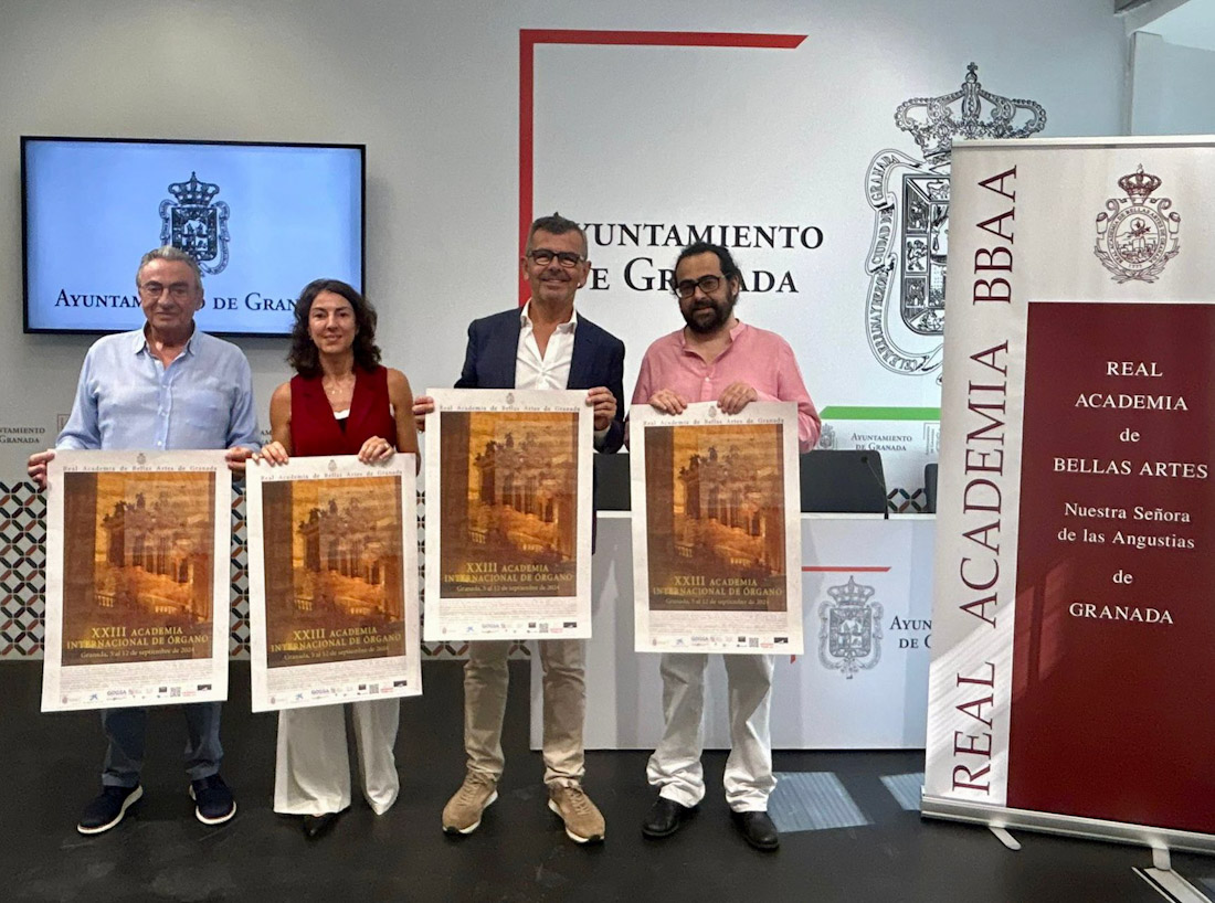 Presentación de la XXIII edición de la Academia Internacional de Órgano (AYTO. GRANADA)