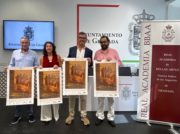 Presentación de la XXIII edición de la Academia Internacional de Órgano (AYTO. GRANADA)