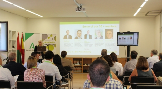 Imágen de archivo de las presentaciones de proyectos ante inversores durante la tercera edición del AcexHealth Project Day (FUNDACION PTS) Imágen de archivo de las presentaciones de proyectos ante inversores durante la tercera edición del AcexHealth Project Day (FUNDACION PTS)