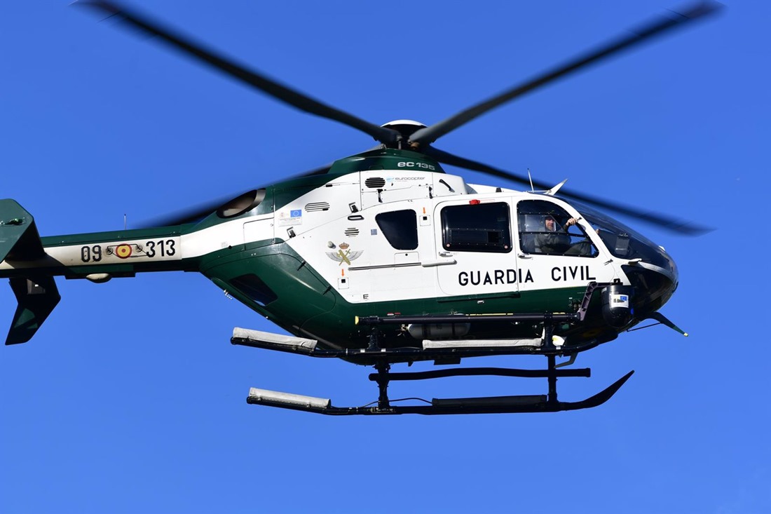 Un helicóptero de la Guardia Civil, en imagen de archivo (ANTONIO SEMPERE / EUROPA PRESS)