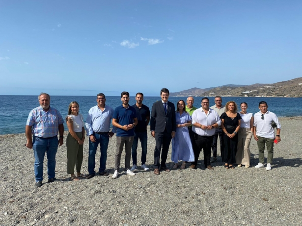 Visita a la playa de Melicena (PP)