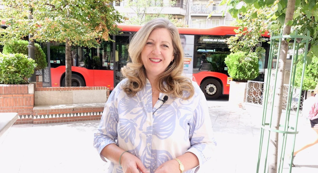 La portavoz de Vox en el Ayuntamiento de Granada, Beatriz Sánchez Agustino (VOX)