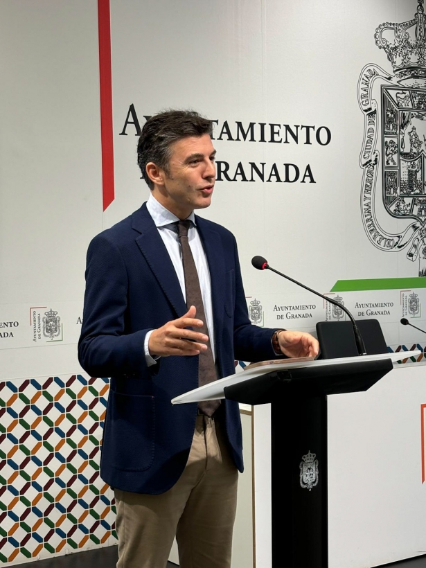 El portavoz del equipo de gobierno, Jorge Saavedra (AYTO. GRANADA)