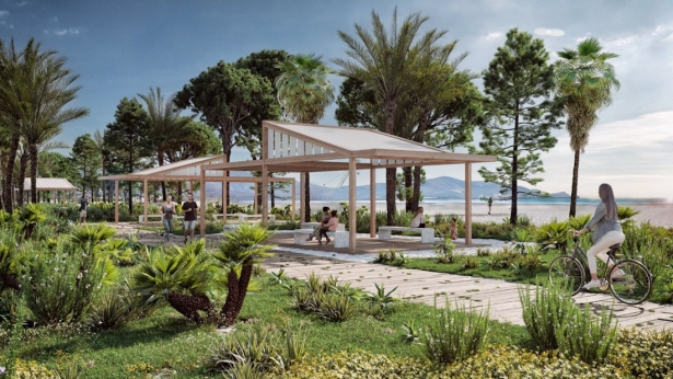 Recreación del proyecto de senda litoral en Motril (AYUNTAMIENTO DE MOTRIL)