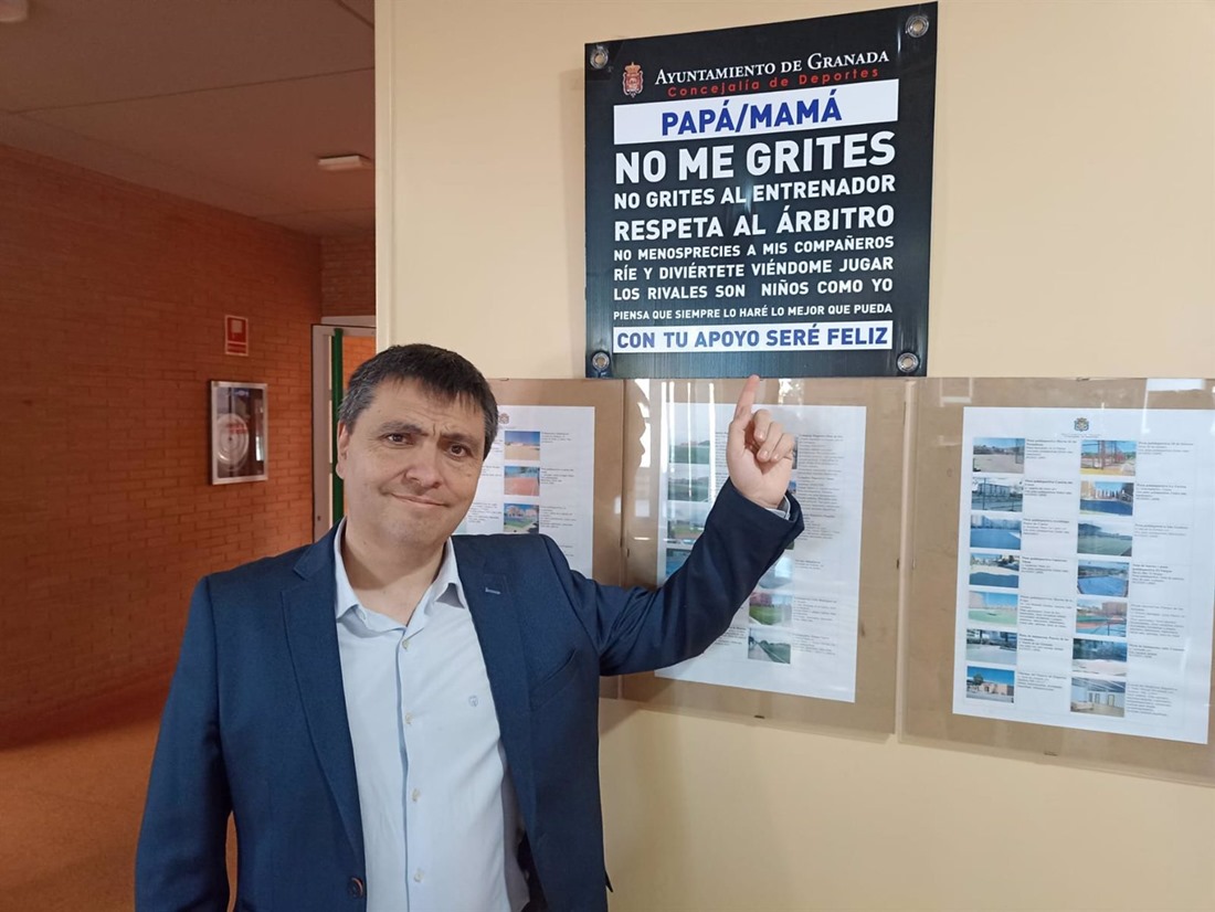 El concejal de Deportes de Granada, Jorge Iglesias, en imagen de archivo (AYUNTAMIENTO)