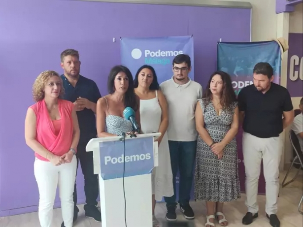 Reunión de Podemos Andalucía presidida por la secretaria general, Martina Velarde. (PODEMOS ANDALUCÍA)