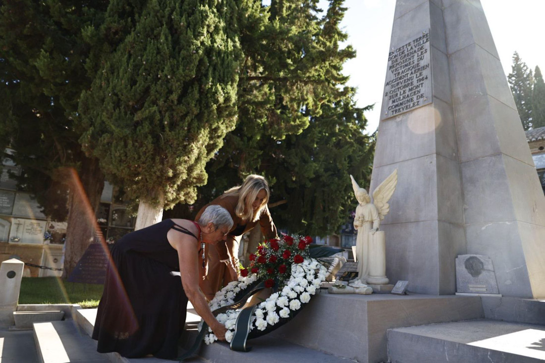 Homenaje a las víctimas del avión estrellado en Sierra Nevada (AYTO. GRANADA)