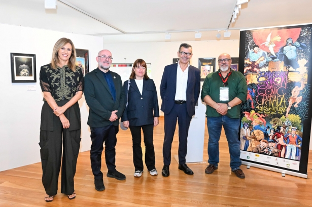 Inauguración del salón del cómic (CAJA RURAL) Inauguración del salón del cómic (CAJA RURAL)