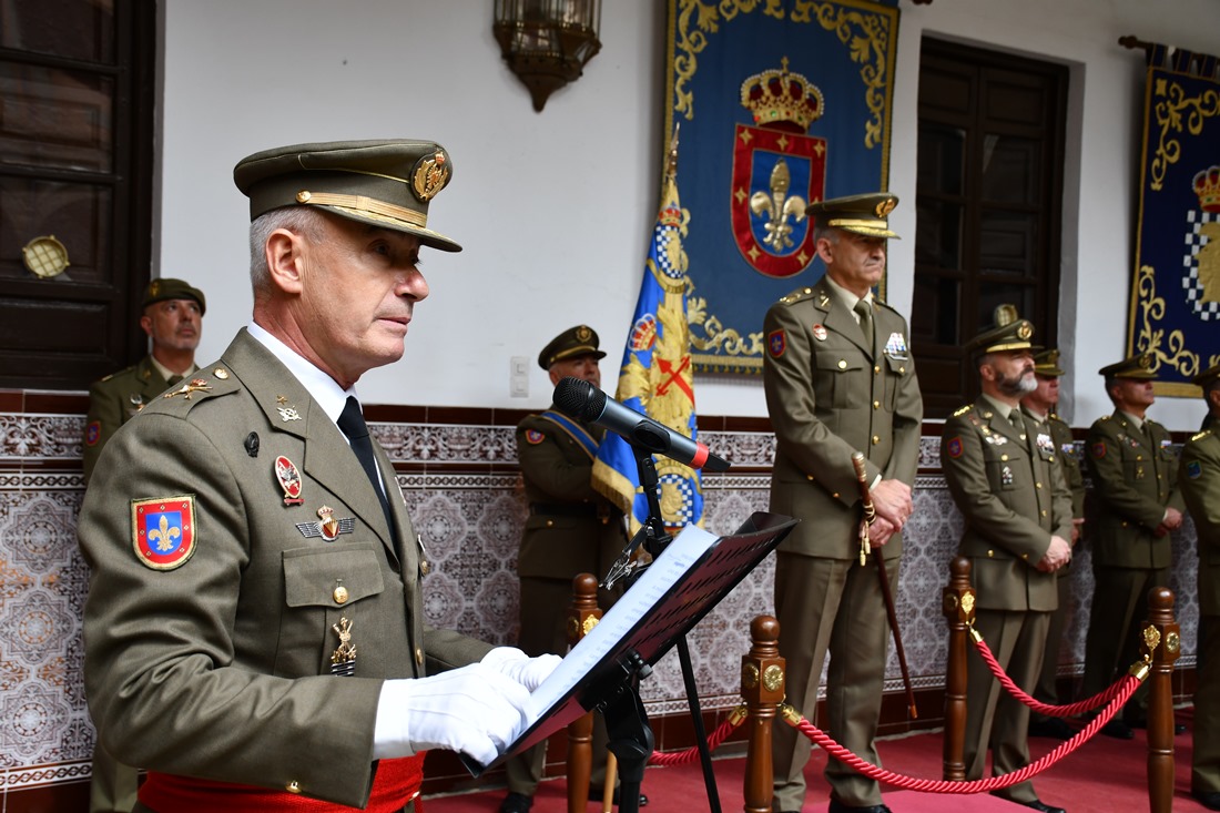 Alocución del general Marín durante su toma de posesión (MADOC)