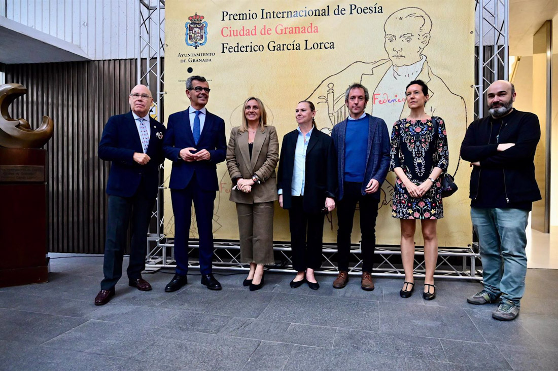 Jurado del XX Premio Lorca, el pasado octubre en Granada (AYUNTAMIENTO)