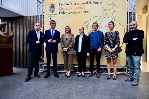 Jurado del XX Premio Lorca, el pasado octubre en Granada (AYUNTAMIENTO)