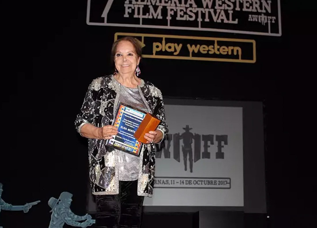 La actriz Elisa Montés (EUROPA PRESS/ALMERÍA WESTERN FILM FESTIVA)