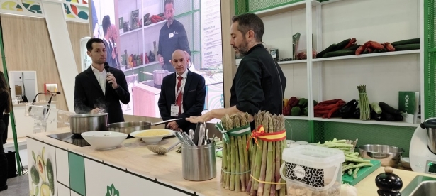 Presentación del esparrago verde (FAECA)