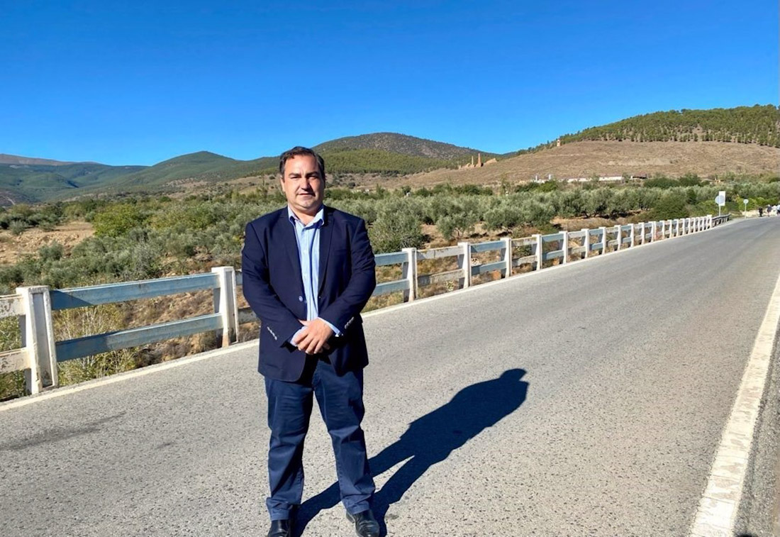 El alcalde de Cogollos de Guadix y diputado provincial Eduardo Martos, en imagen de archivo (PP)