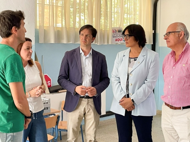 Visita al Colegio San Roque (JUNTA)