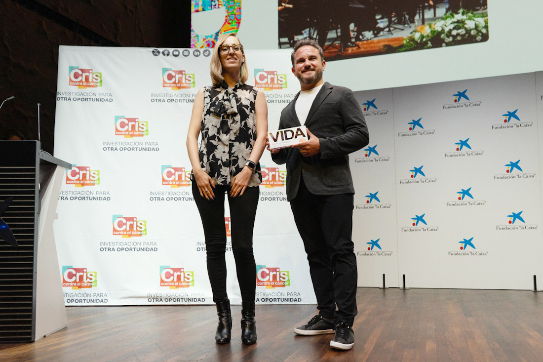 El tenor, Moisés Marín, ha recogido el premio (ALMA LÍRICA)