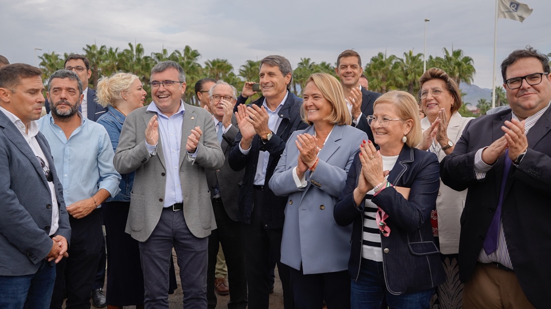 Inicio de las obras del espigón (SUBDELEGACIÓN)