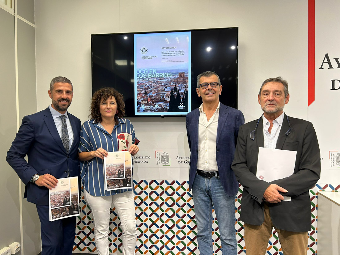 Presentación de `La OCG en los barrios` (AYTO. GRANADA)