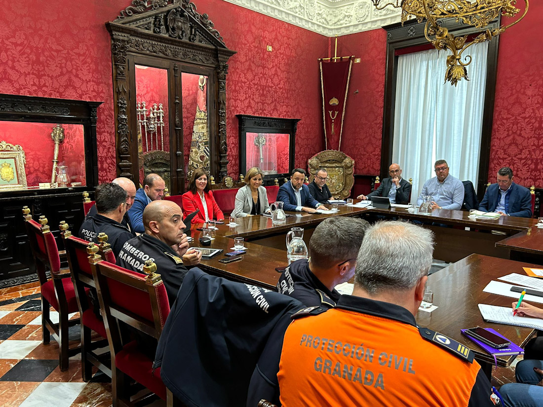 Presentación del dispositivo por todos los santos (AYTO. GRANADA)