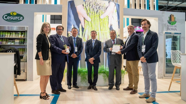 Presentación de la alianza para promocionar el espárrago verde morado (FAECA)