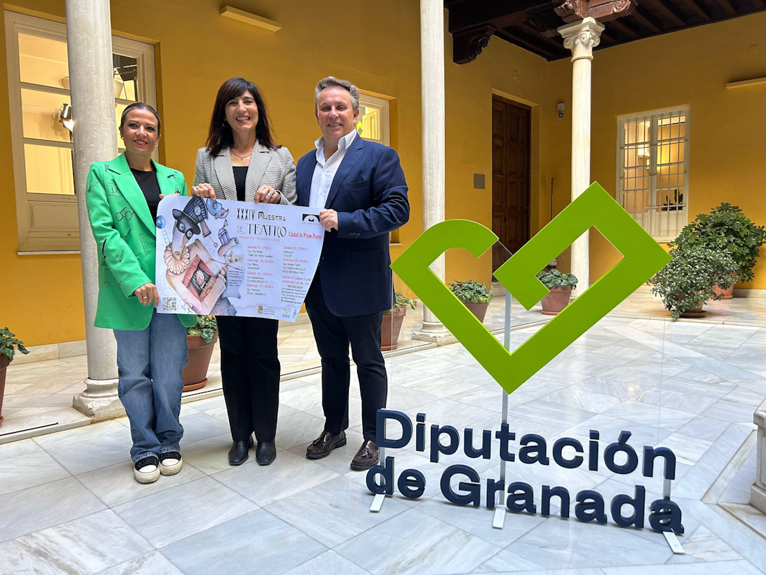 Presentación de la muestra de teatro de Pinos Puente (DIPGRA)