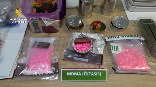 MDMA intervenido en la operación Nazarí 73 Candasu (GUARDIA CIVIL) MDMA intervenido en la operación Nazarí 73 Candasu (GUARDIA CIVIL)