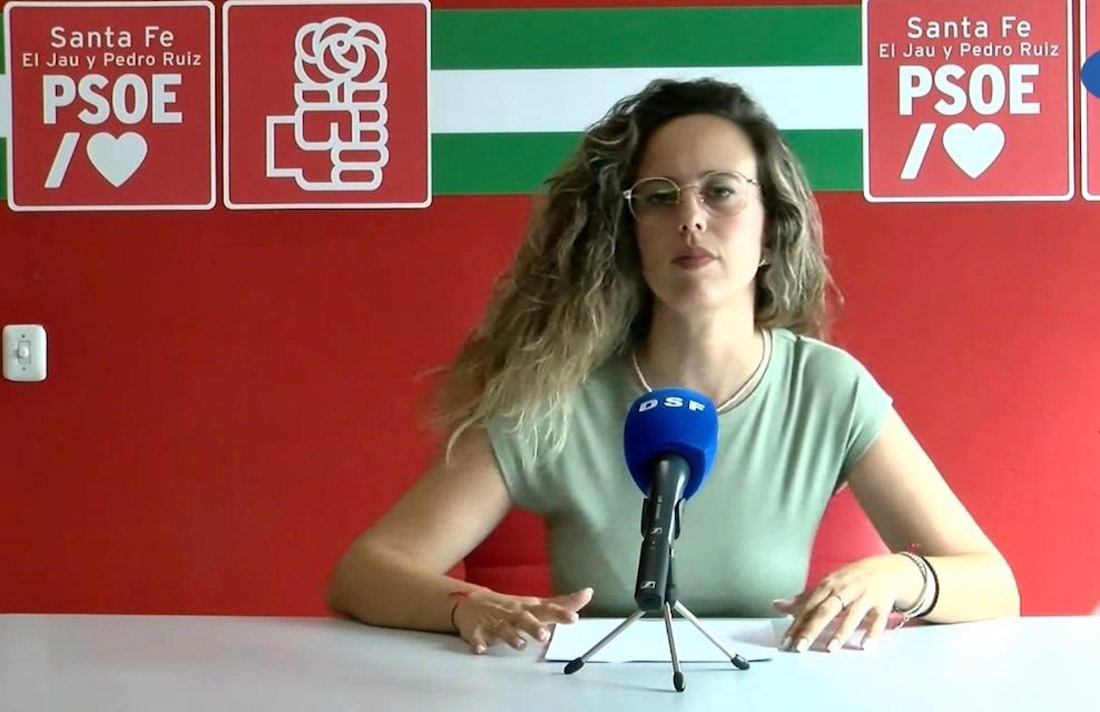 La portavoz socialista en Santa Fe, Patricia Carrasco, en imagen de archivo (PSOE)