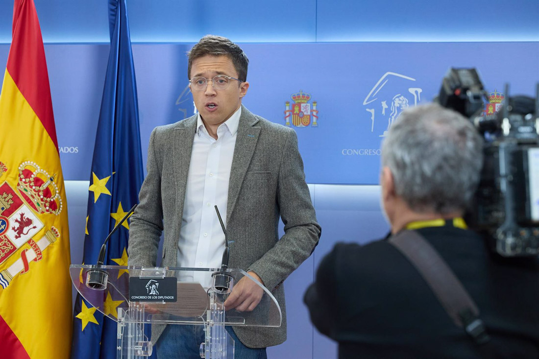 El exportavoz de Sumar en el Congreso, Iñigo Errejón, en imagen de archivo (JESÚS HELLÍN - EUROPA PRESS)