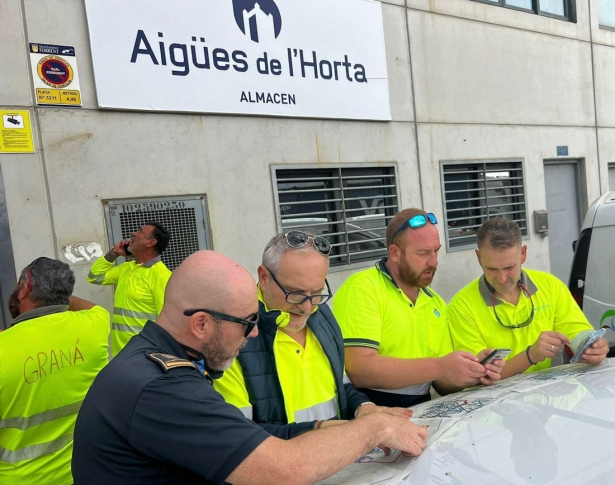 Voluntarios de Emasagra en Valencia (AYTO. GRANADA)