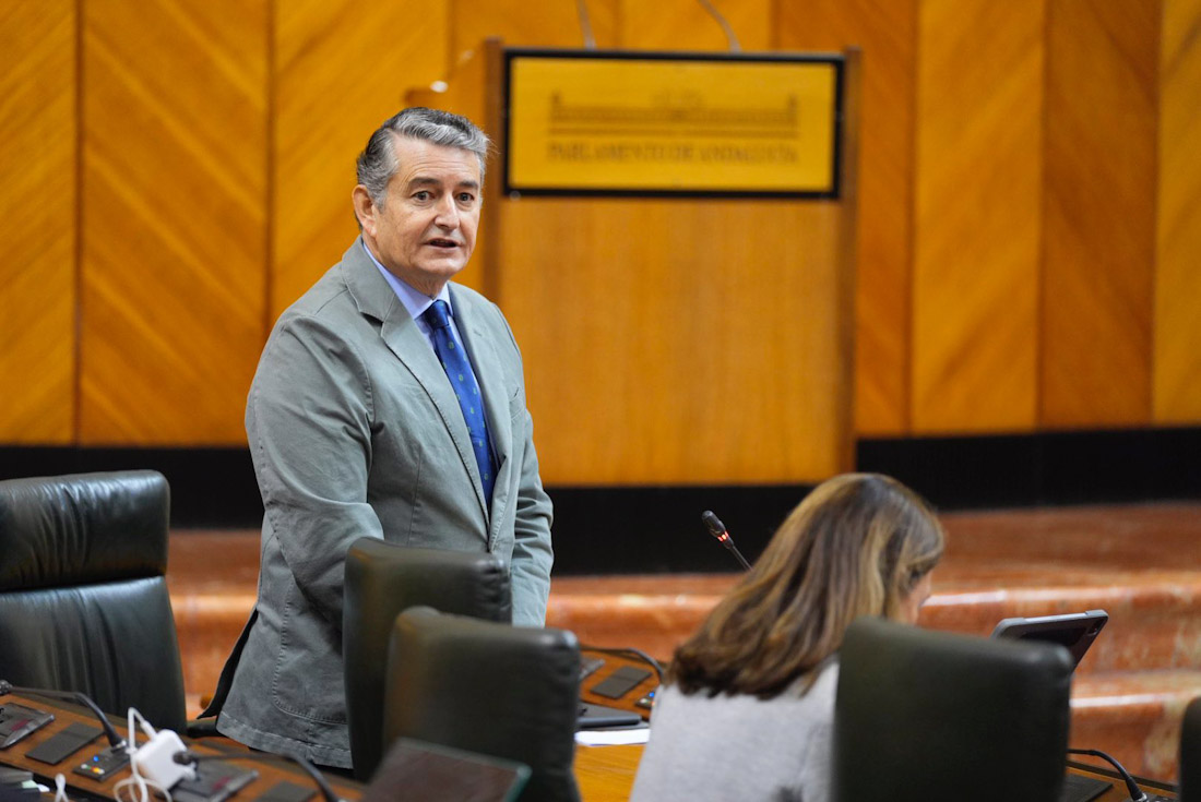 El consejero de la Presidencia, Interior, Diálogo Social y Simplificación Administrativa, Antonio Sanz (JUNTA)