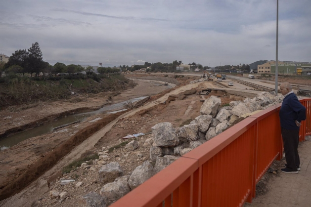 El barranco de Torrent tras el paso de la DANA (JORGE GIL - EUROPA PRESS)