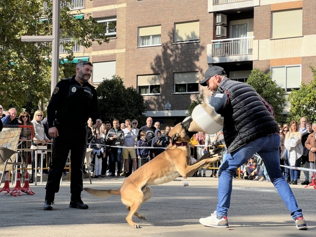 Exhibición de la Unidad Canina de la Policía Local (GRANADA NOIR) Exhibición de la Unidad Canina de la Policía Local (GRANADA NOIR)