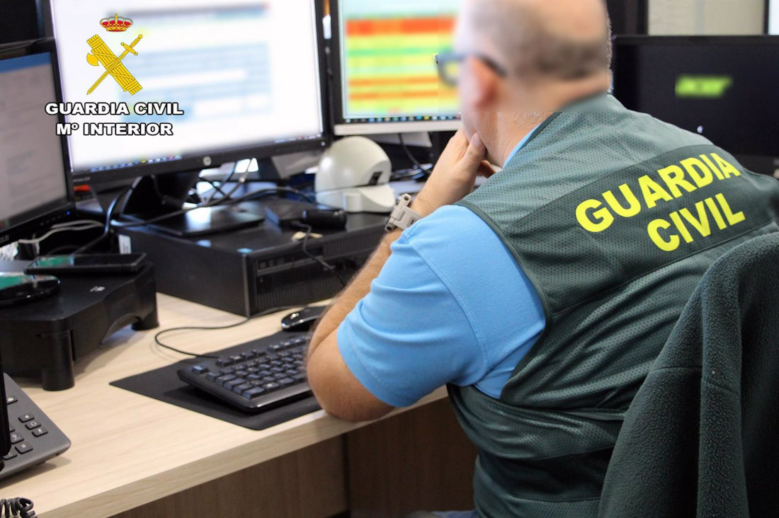 Imagen de archivo de un equipo de ciberdelincuencia de la Guardia Civil (GUARDIA CIVIL)