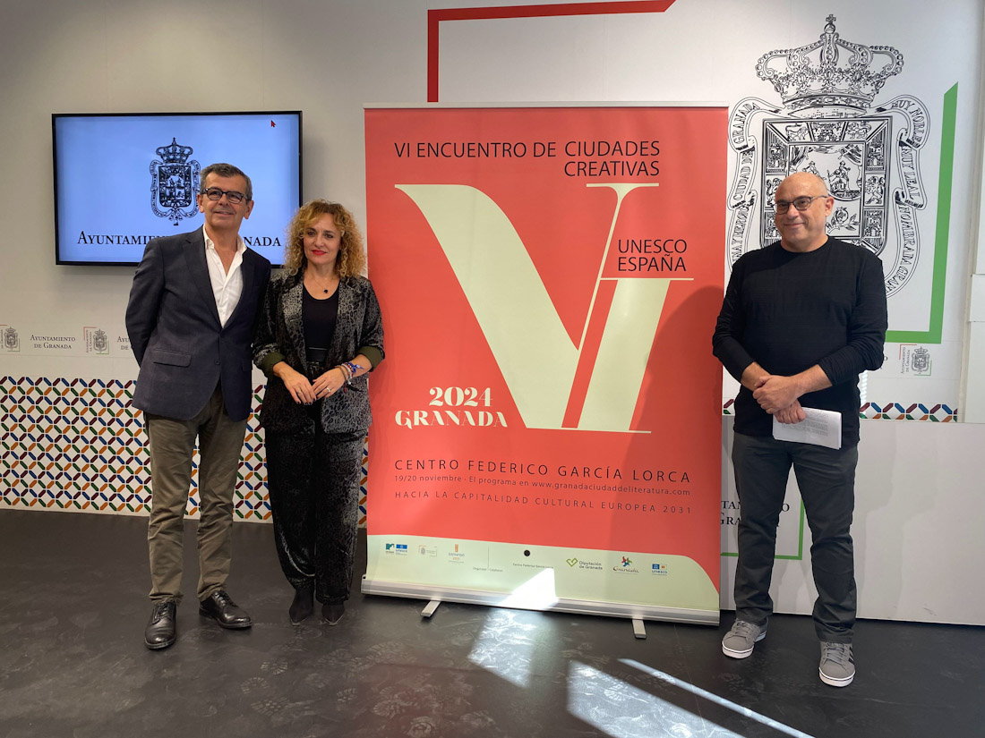 Presentación del VI Encuentro de Ciudades creativas (AYTO. GRANADA)