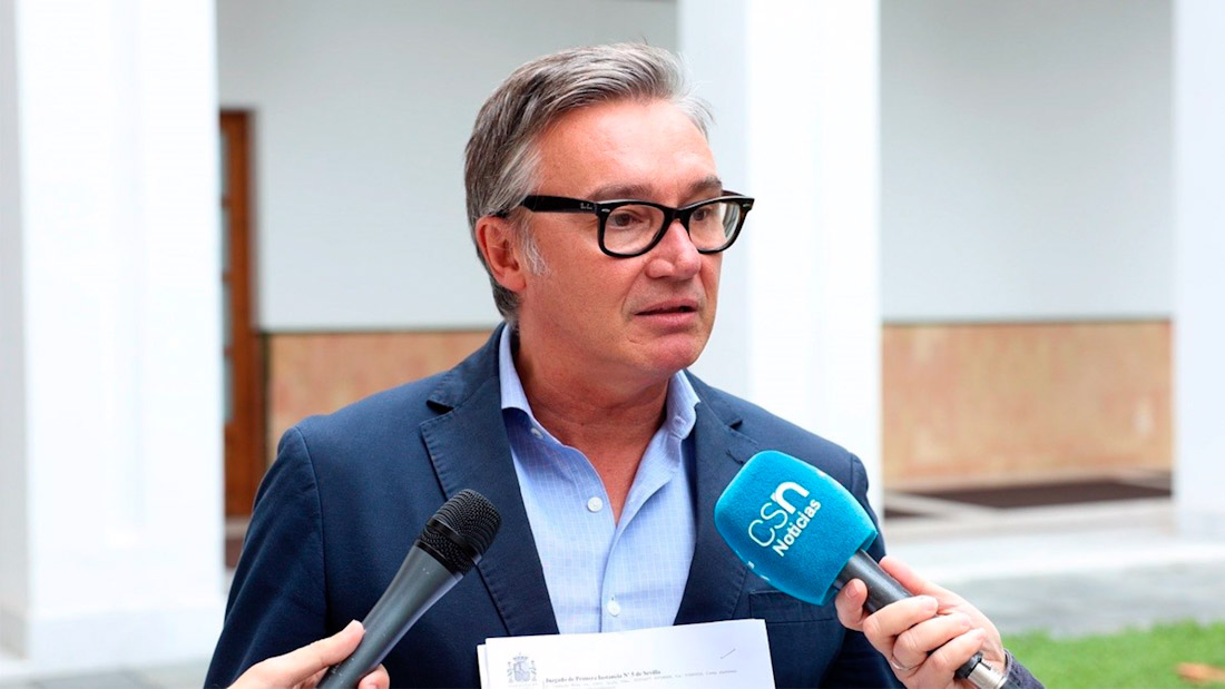 El portavoz de Vox en el Parlamento de Andalucía, Manuel Gavira, en imagen de archivo (VOX)